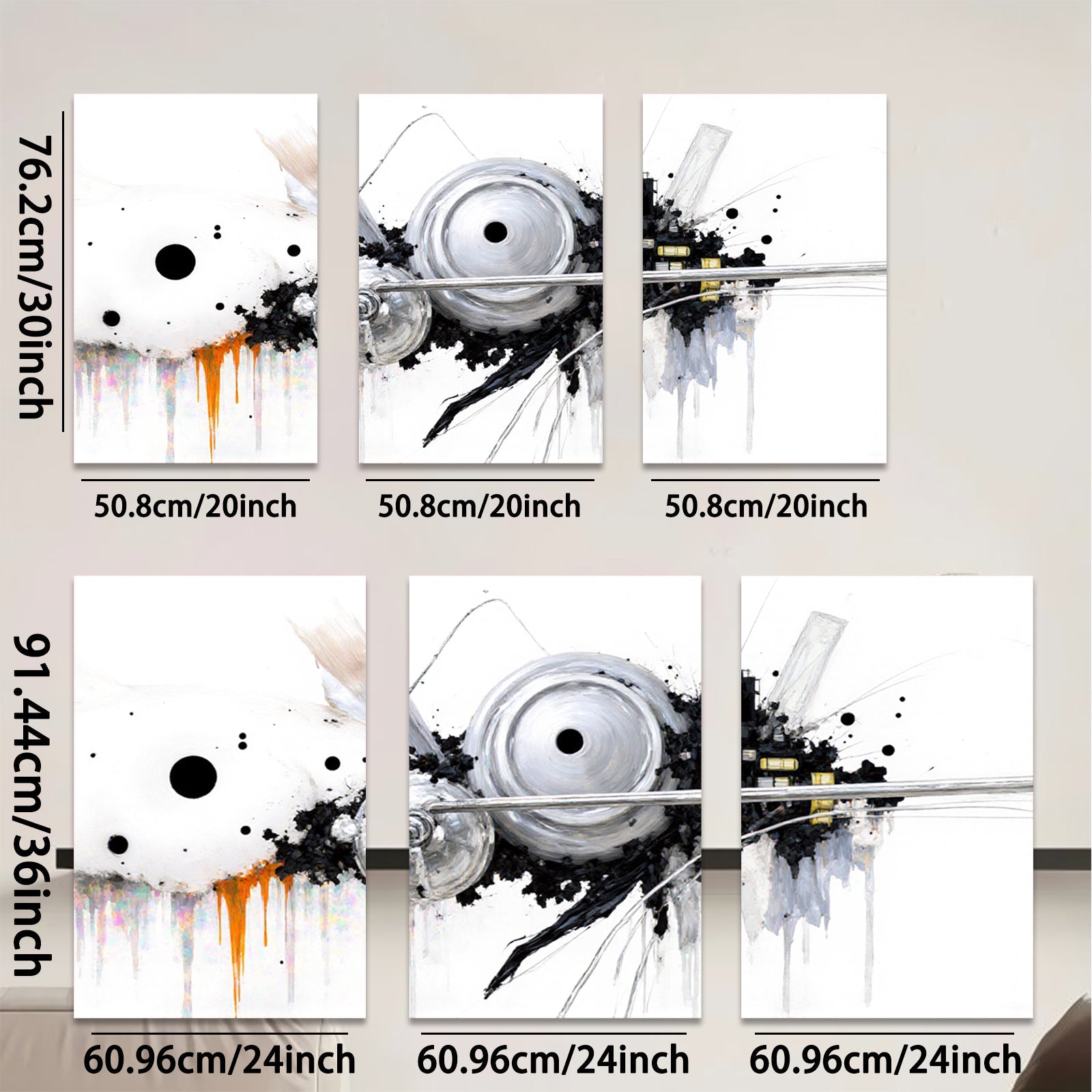 2D flat 1pc Abstract Mechanical Flight Modern Wall Art Decor Living Room Bedroom Home Office Canvas Prints Framed Ready to Hang Gallery Wrapped Giclee