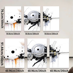 2D flat 1pc Abstract Mechanical Flight Modern Wall Art Decor Living Room Bedroom Home Office Canvas Prints Framed Ready to Hang Gallery Wrapped Giclee