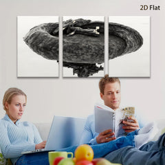 2D flat 1pc Abstract Swirl Graphite Drawing Modern Wall Art Decor Living Room Bedroom Gallery Wrapped Canvas Farmhouse Style Coastal Home Decor Trending Now