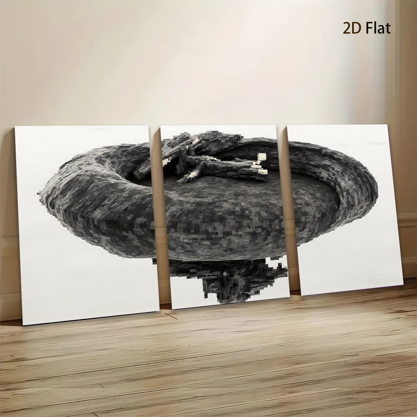 2D flat 1pc Abstract Swirl Graphite Drawing Modern Wall Art Decor Living Room Bedroom Gallery Wrapped Canvas Farmhouse Style Coastal Home Decor Trending Now
