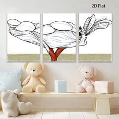 2D flat 1pc Blooming Floral Art Canvas Wall Decor for Living Room Bedroom Office Modern Farmhouse Style Gallery Wrapped Timeless Elegance Ready to Hang