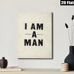 2D flat 1pc Bold Typography Wall Art Modern Minimalist Design for Living Room Bedroom Office Gallery Wrapped Canvas Prints Home Decor Farmhouse Style