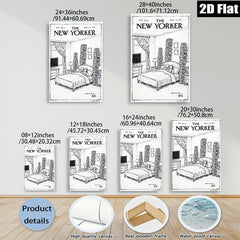 2D flat 1pc Bookworm’s Dream Vintage Reading Room Wall Art Canvas Print for Bedroom Living Room Gallery Wrapped Tealightful Cozy Modern Farmhouse