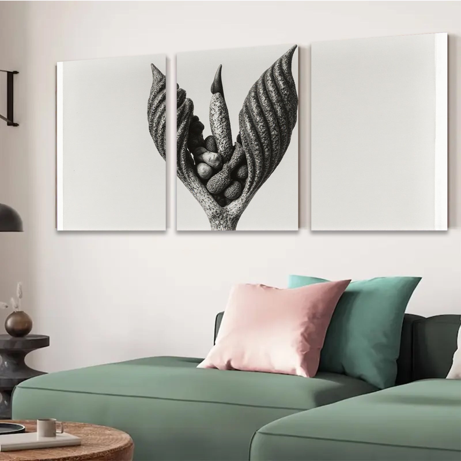 2D flat 1pc Botanical Study Seed Pod Floral Art Wall Decor Living Room Bedroom Modern Farmhouse Gallery Wrapped Canvas Prints