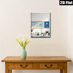 2D flat 1pc Botanical Wall Art Prints Set Mid Century Modern Decor Living Room Bedroom Gallery Wrapped Canvas Home Office Decor Farmhouse Style