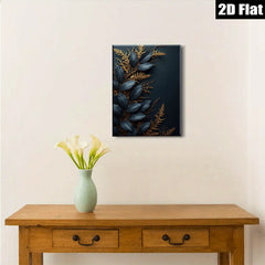 2D flat 1pc Botanical foliage wall art decor for living room bedroom farmhouse modern gallery wrapped canvas prints cozy home accents
