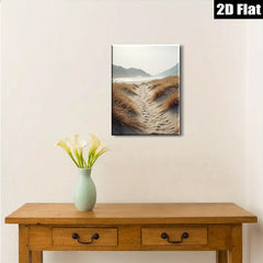 2D flat 1pc Coastal Pathway Beach Dunes Serenity Living Room Bedroom Wall Decor Farmhouse Style Gallery Wrapped Canvas Print Modern Minimalist Aesthetic