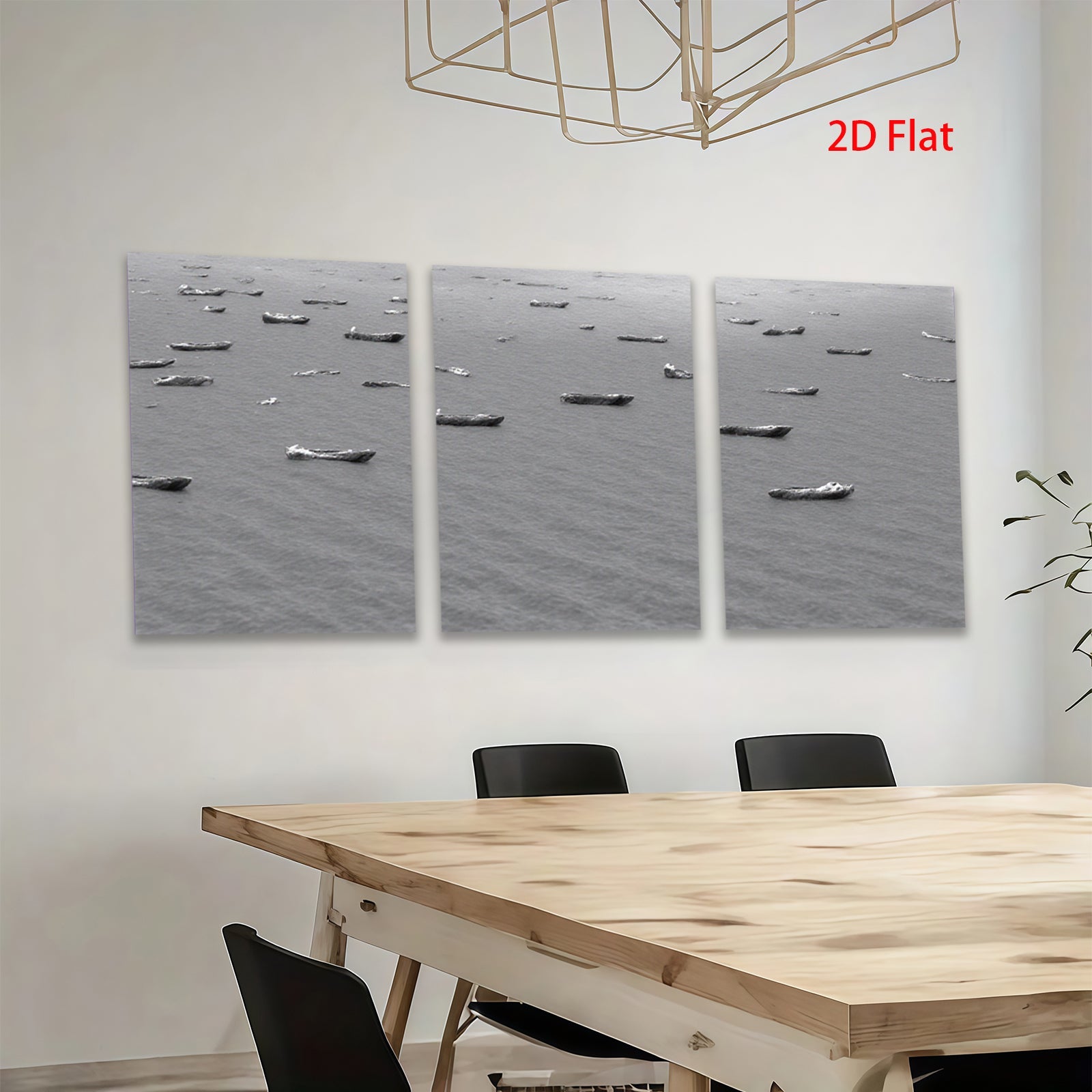 2D flat 1pc Coastal Serenity Minimalist Boatscape Wall Decor Living Room Bedroom Gallery Wrapped Canvas Prints Modern Farmhouse Style Textured Artwork Rustic Chic