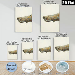 2D flat 1pc Coastal Whale Painting Ocean Art for Living Room Bedroom Wall Decor Farmhouse Style Modern Canvas Prints Gallery Wrapped Ready to Hang