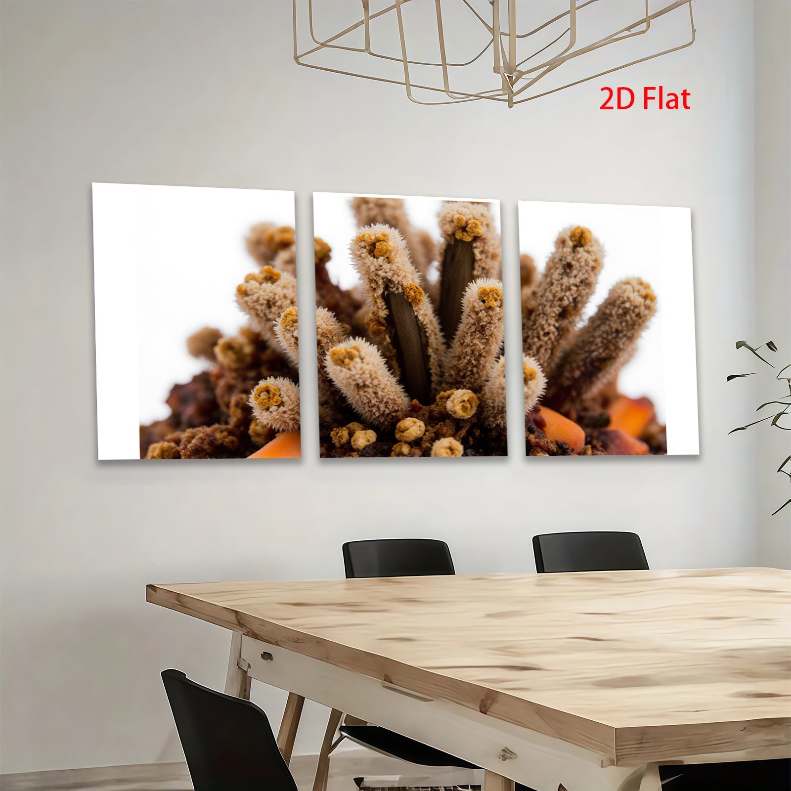 2D flat 1pc Dried Floral Arrangement Rustic Farmhouse Decor Gallery Wall Art Botanical Prints Cozy Living Room Bedroom Office Modern Minimalist