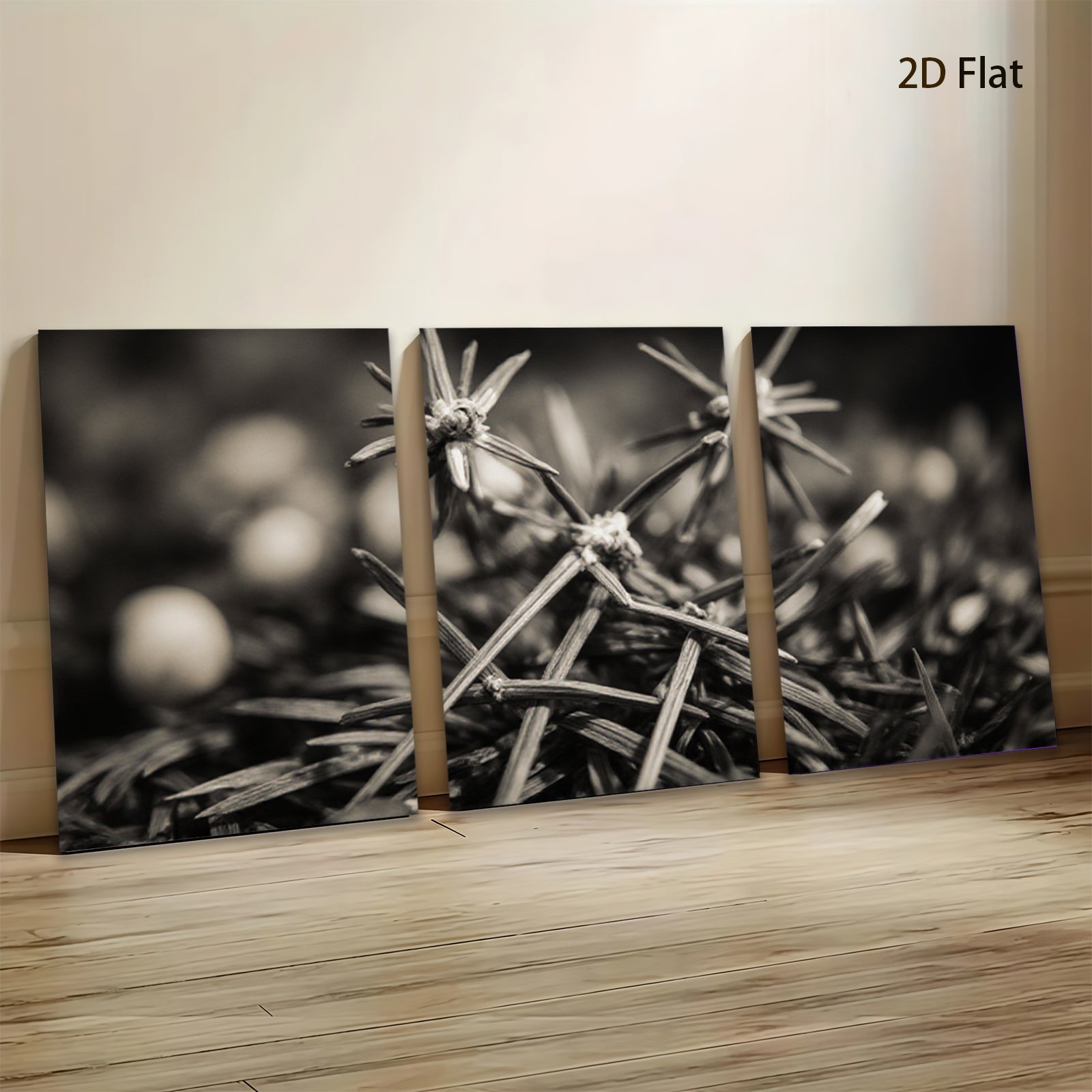 2D flat 1pc Dried Seed Heads Botanical Wall Art Farmhouse Decor Living Room Bedroom Gallery Wrapped Canvas Print Modern Minimalist Art Coastal Chic Rustic Textured Aesthetic