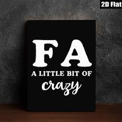 2D flat 1pc Funny Typography Wall Art Quote Print Minimalist Home Decor Living Room Bedroom Gallery Wall Art Modern Farmhouse Aesthetic Canvas