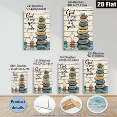 2D flat 1pc God Says You Are Chosen Spiritual Wall Art Canvas Prints For Living Room Bedroom Home Decor Farmhouse Style Inspirational Quotes Modern Aesthetic