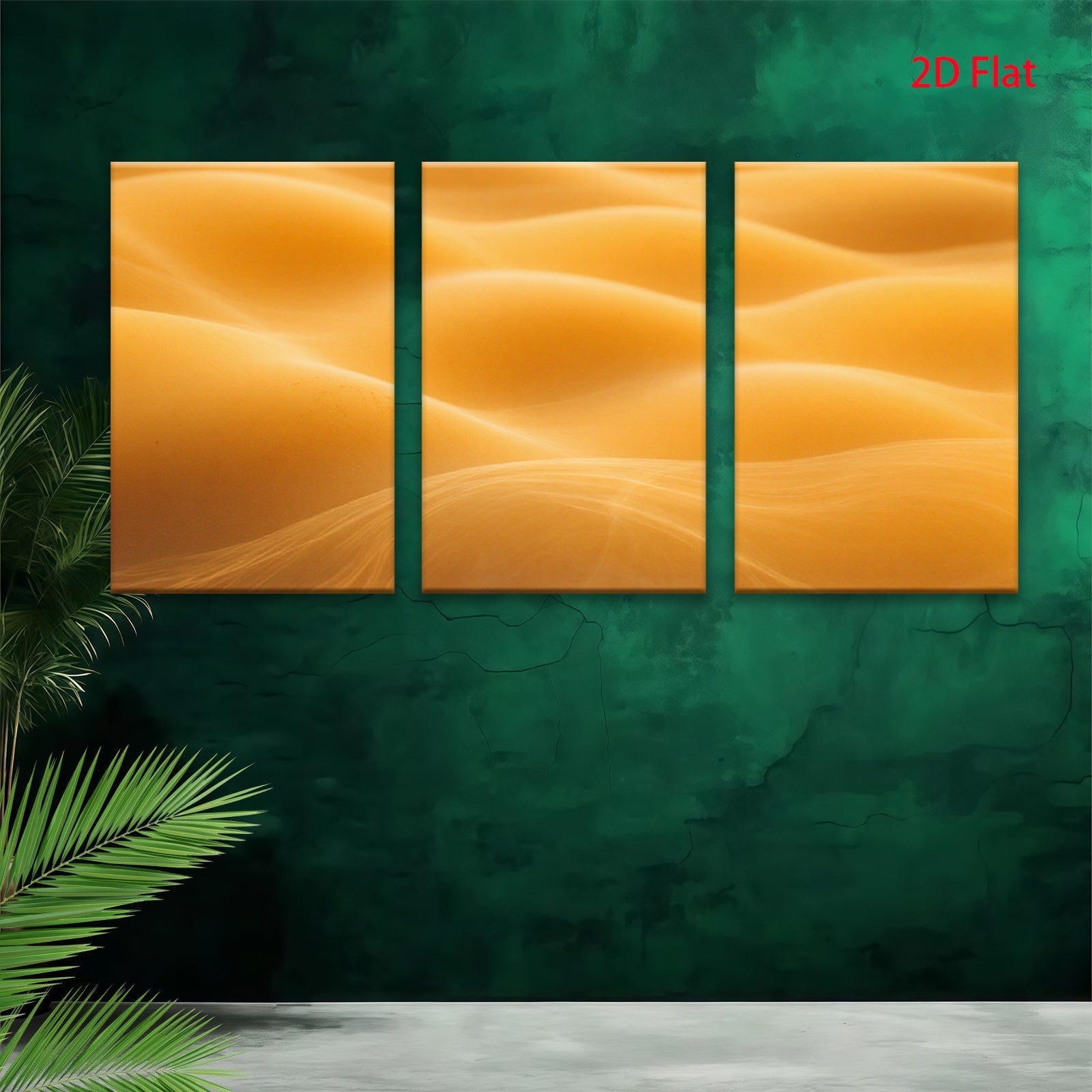 2D flat 1pc Golden Flowing Dunes Abstract Wall Art Modern Canvas Prints for Living Room Bedroom Home Decor Gallery Wrapped Ready to Hang Farmhouse Style