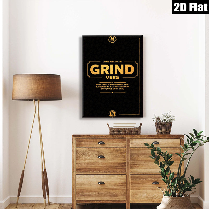 2D flat 1pc Grinding Coffee Retro Wall Art Farmhouse Kitchen Decor Dining Room Living Room Gallery Wrapped Canvas Prints Ready to Hang Modern Aesthetic