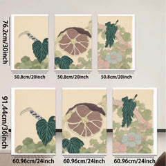 2D flat 1pc Hummingbird Tropical Foliage Botanical Wall Art Canvas Print Living Room Bedroom Decor Farmhouse Style Gallery Wrapped Ready to Hang