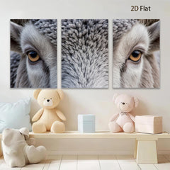 2D flat 1pc Majestic Bighorn Sheep Portrait Wildlife Art Rustic Lodge Decor Farmhouse Wall Hanging Canvas Print Modern Minimalist Art Cozy Cabin Vibes