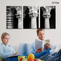 2D flat 1pc Majestic Column Archway Gallery Wall Art Prints Living Room Bedroom Home Decor Farmhouse Style Canvas Pictures Modern Minimalist