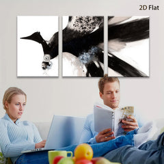 2D flat 1pc Majestic Peacock Feather Abstract Wall Art Canvas Prints for Living Room Bedroom Home Decor Modern Farmhouse Style Gallery Wrapped Ready to Hang
