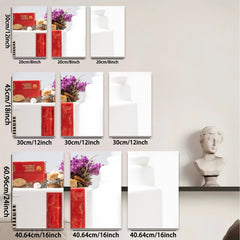 2D flat 1pc McDonald��s floral still life vibrant kitchen dining room wall decor modern farmhouse gallery wrapped canvas print