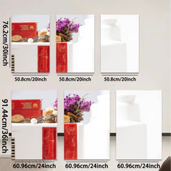 2D flat 1pc McDonald��s floral still life vibrant kitchen dining room wall decor modern farmhouse gallery wrapped canvas print