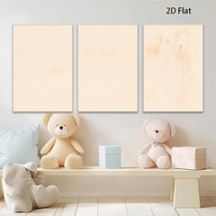 2D flat 1pc Minimalist Beige Abstract Wall Art Modern Canvas Painting for Living Room Bedroom Home Decor Gallery Wrapped Ready to Hang Farmhouse Style
