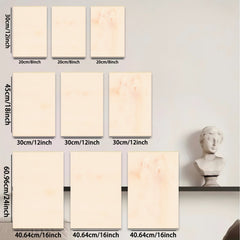 2D flat 1pc Minimalist Beige Abstract Wall Art Modern Canvas Painting for Living Room Bedroom Home Decor Gallery Wrapped Ready to Hang Farmhouse Style