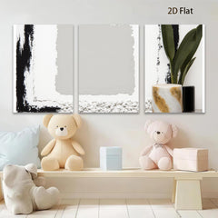 2D flat 1pc Minimalist Botanical Wall Art Modern Farmhouse Decor Living Room Bedroom Gallery Wrapped Canvas Prints for Home Decor Cozy Vibes
