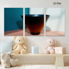 2D flat 1pc Modern Abstract Vase Still Life Minimalist Home Decor Living Room Bedroom Gallery Wall Art Canvas Prints Trending Now Stylish