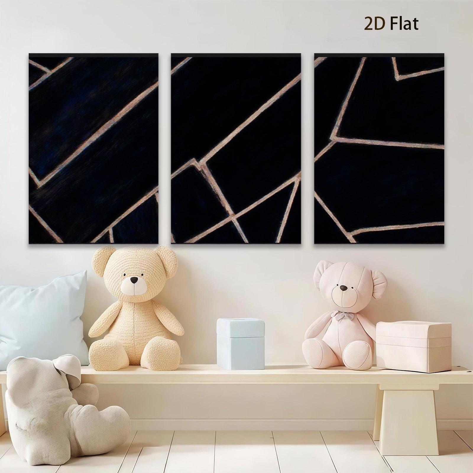 2D flat 1pc Modern Minimalist Line Art Canvas Wall Decor for Living Room Bedroom Office Gallery Wrapped Timeless Abstract Contemporary Home D��cor Trending Now Stylish Design