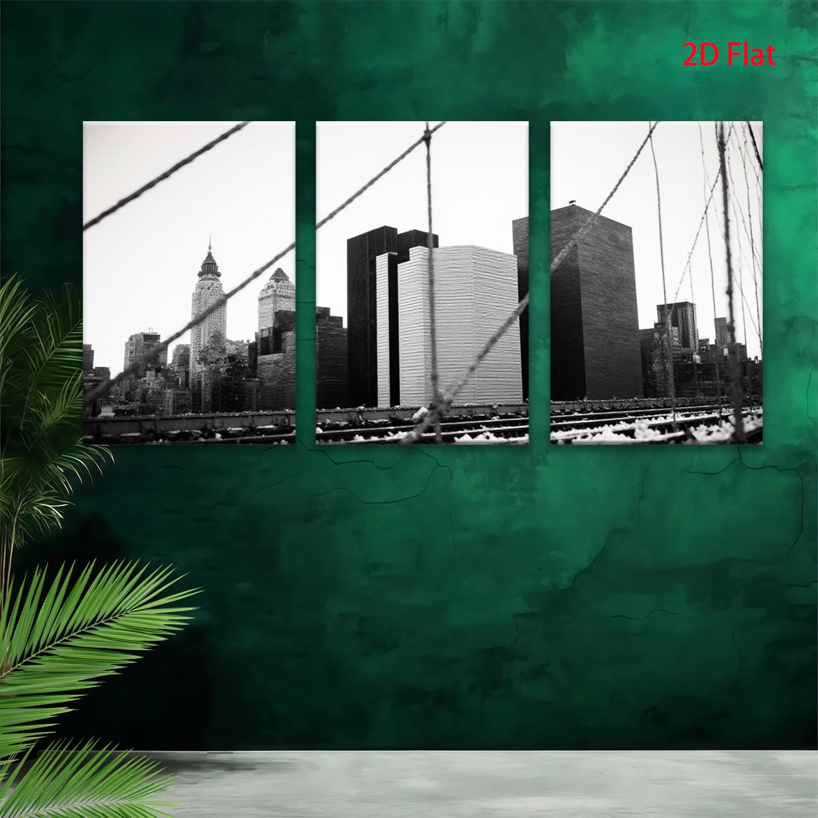 2D flat 1pc New York City Skyline Abstract Wall Art Decor Modern Home Office Living Room Canvas Prints Framed Ready to Hang Gallery Wrapped Gift Ideas Trending Now