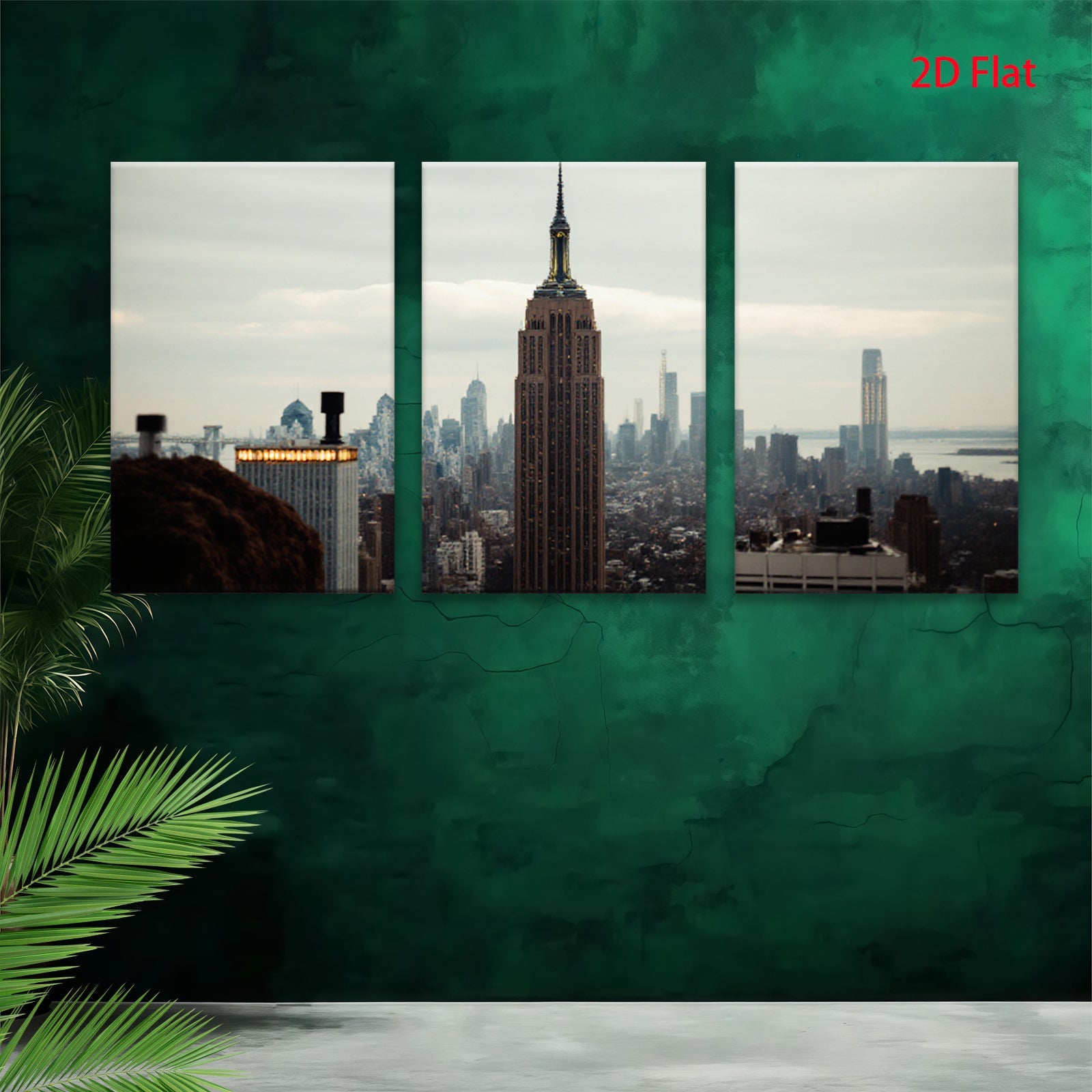 2D flat 1pc New York City Skyline Towering Buildings Modern Wall Art Decor Living Room Bedroom Office Canvas Prints Frameless Home Decorations Gift Ideas Trending Now
