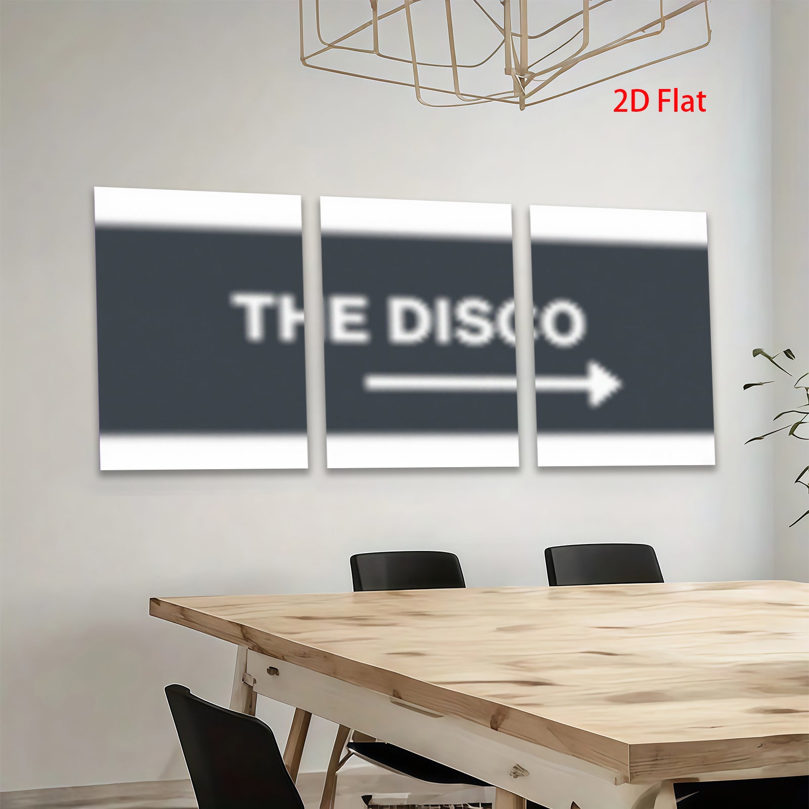 2D flat 1pc Retro Geometric Wall Art Abstract Canvas Prints Modern Home Decor Living Room Bedroom Office Gallery Wrapped Teal Gold Stylish Trending Now