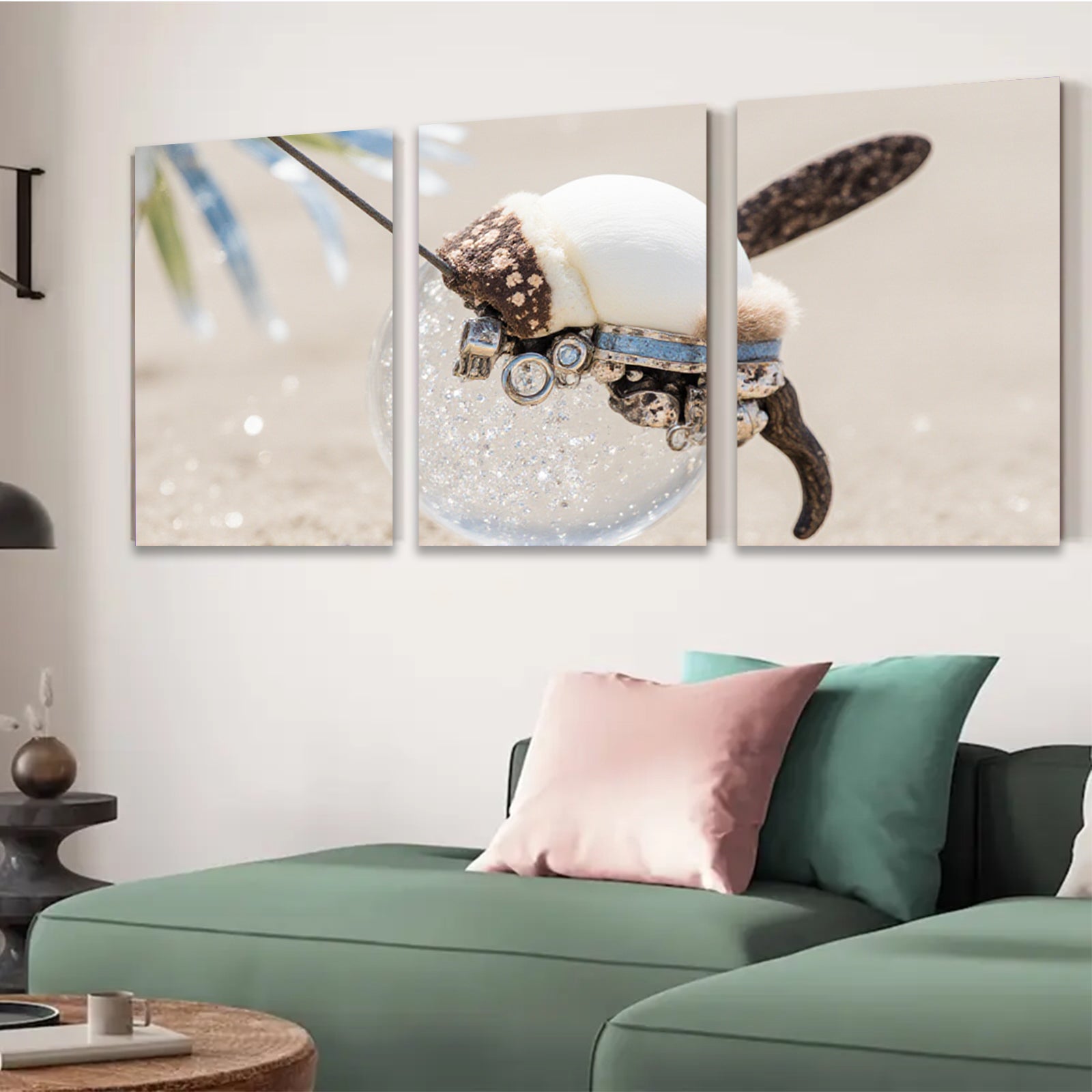 2D flat 1pc Steampunk insect sculpture wall art for living room bedroom gallery wrapped canvas print modern farmhouse decor botanical wildlife statement piece trending now