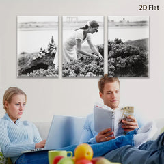 2D flat 1pc Summer Bloom Garden Vista Coastal Farmhouse Wall Decor Living Room Bedroom Art Prints Canvas Paintings Modern Botanical Prints