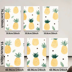 2D flat 1pc Tropical Pineapple Wall Art Modern Fruit Canvas Print Living Room Bedroom Home Decor Farmhouse Style Gallery Wrapped Ready to Hang