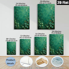 2D flat 1pc Wildflower Meadow Botanical Wall Art Living Room Bedroom Home Decor Farmhouse Style Gallery Wrapped Canvas Prints Modern Minimalist Artwork