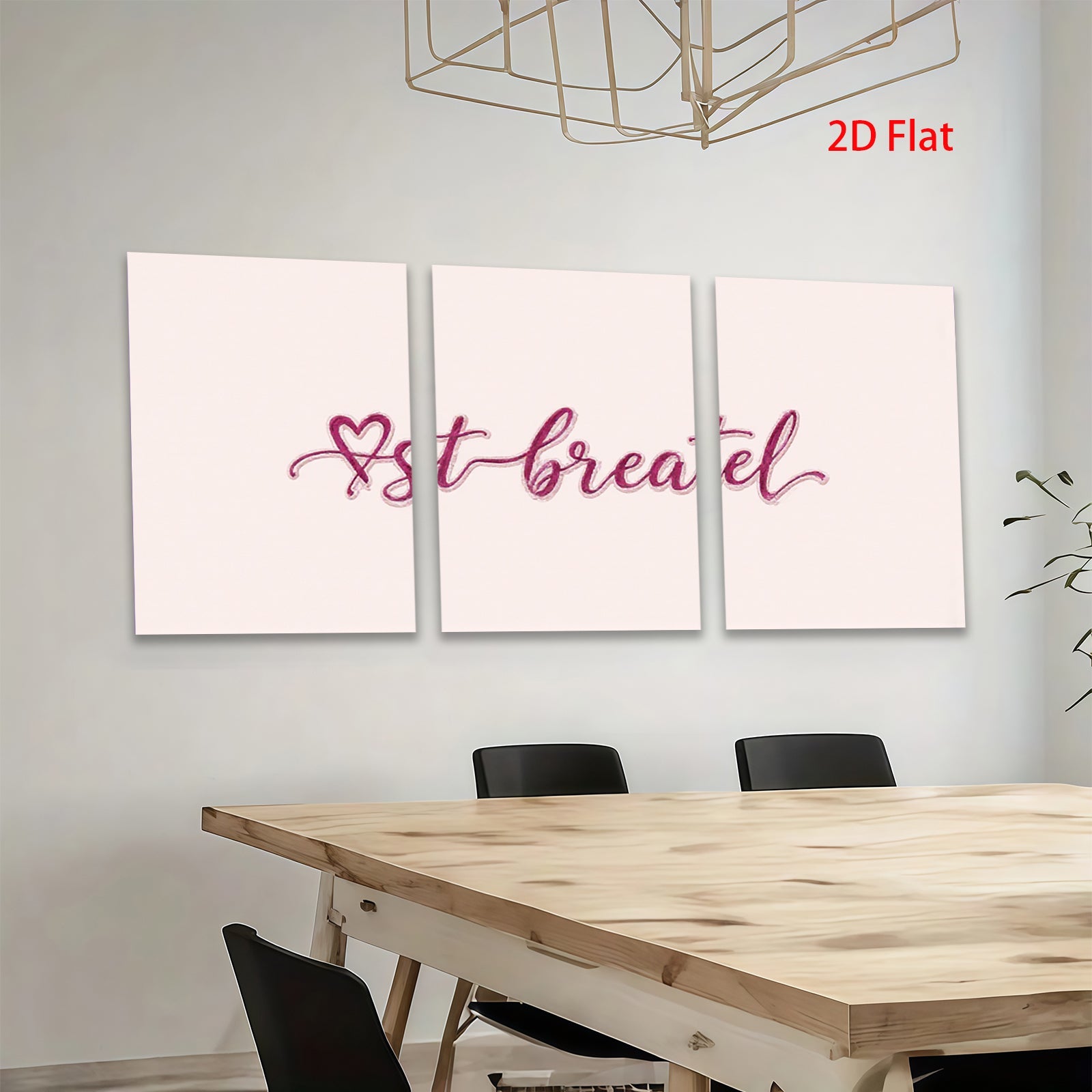 2D flat 1pc abstract botanical wall art modern farmhouse d��cor living room bedroom dining room gallery wrapped canvas prints ready to hang floral design