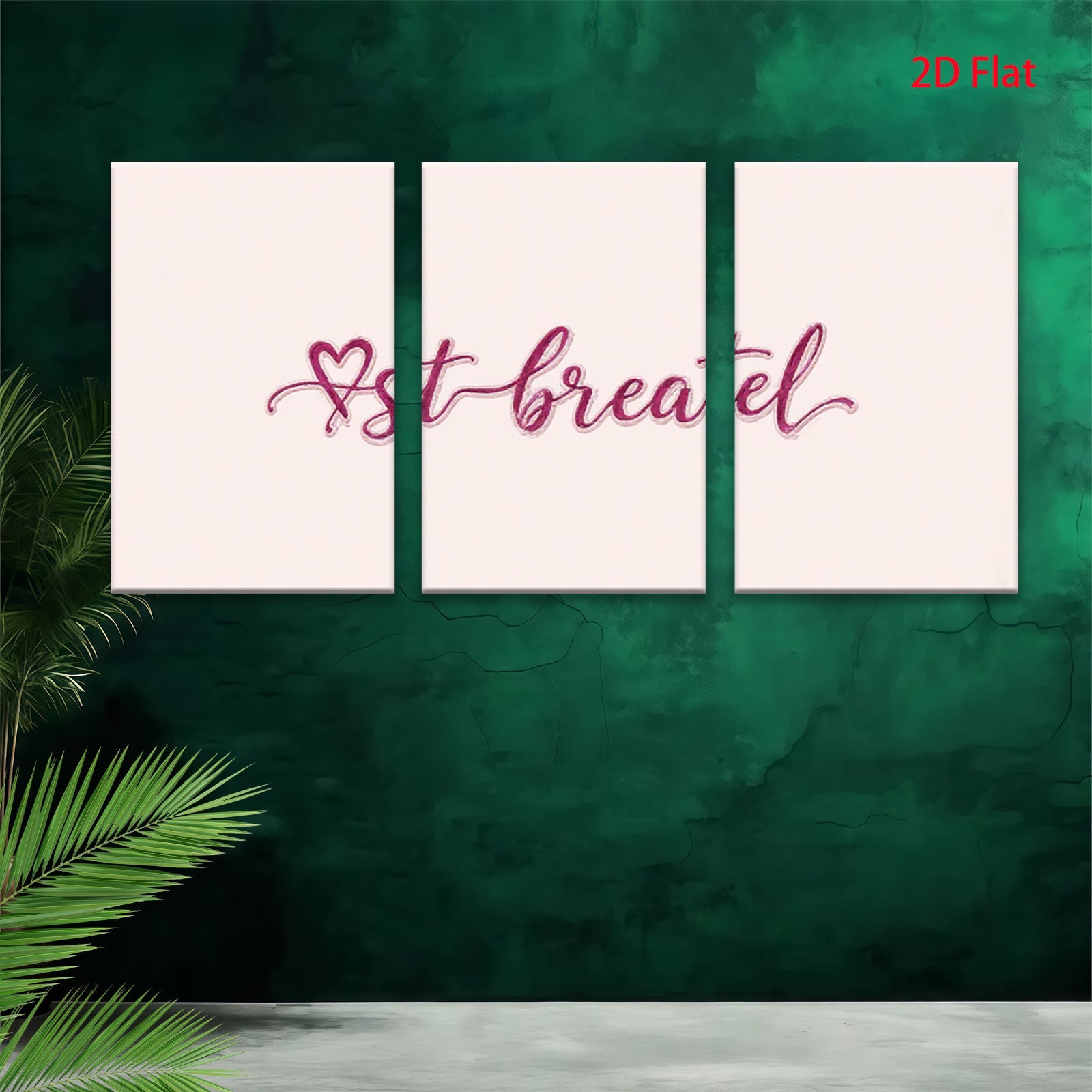 2D flat 1pc abstract botanical wall art modern farmhouse d��cor living room bedroom dining room gallery wrapped canvas prints ready to hang floral design