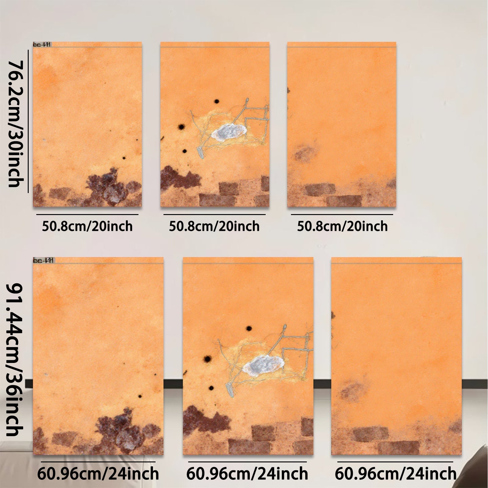 2D flat 1pc abstract cellular biology art wall decor for living room bedroom office modern farmhouse gallery wrapped canvas prints botanical science illustration cozy minimalist aesthetic