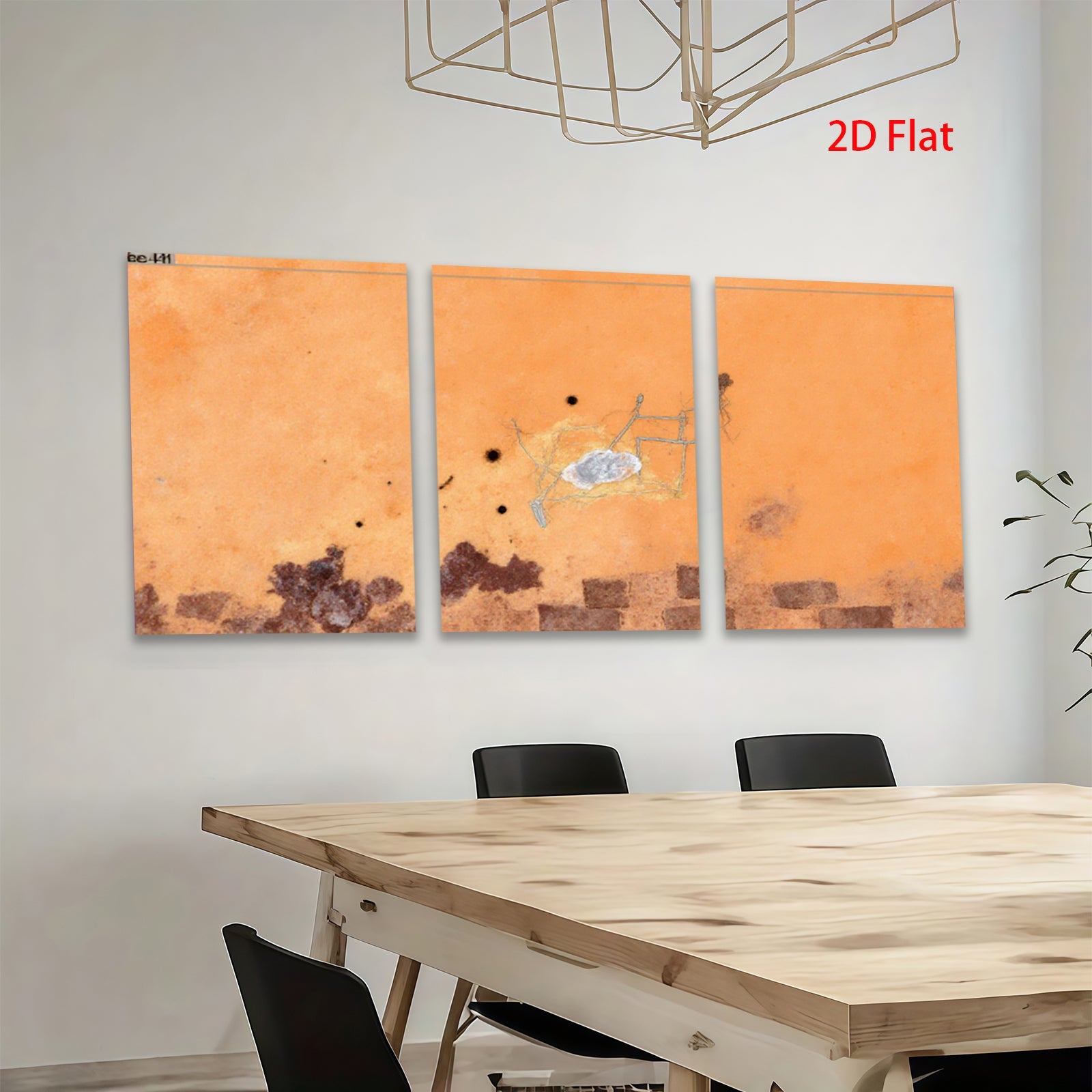 2D flat 1pc abstract cellular biology art wall decor for living room bedroom office modern farmhouse gallery wrapped canvas prints botanical science illustration cozy minimalist aesthetic