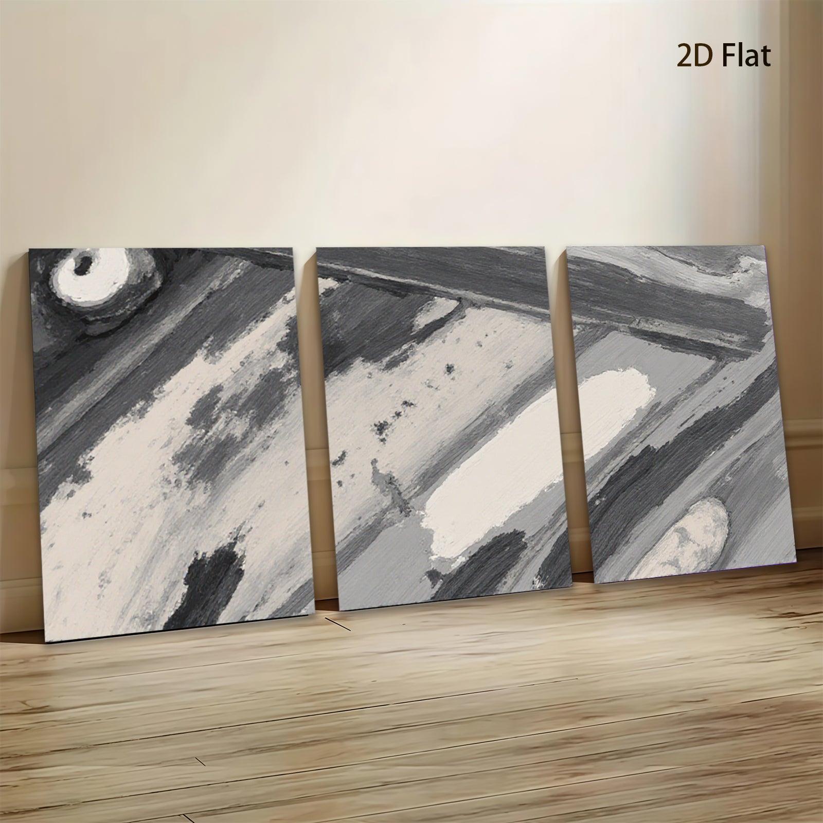 2D flat 1pc abstract charcoal sketch modern farmhouse wall art living room bedroom decor gallery wrapped canvas prints minimalist aesthetic cozy home vibes