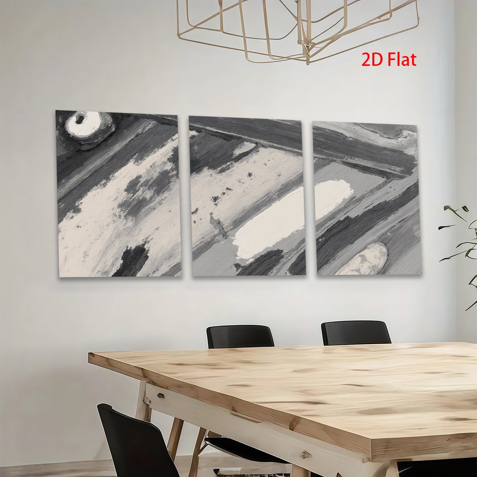 2D flat 1pc abstract charcoal sketch modern farmhouse wall art living room bedroom decor gallery wrapped canvas prints minimalist aesthetic cozy home vibes