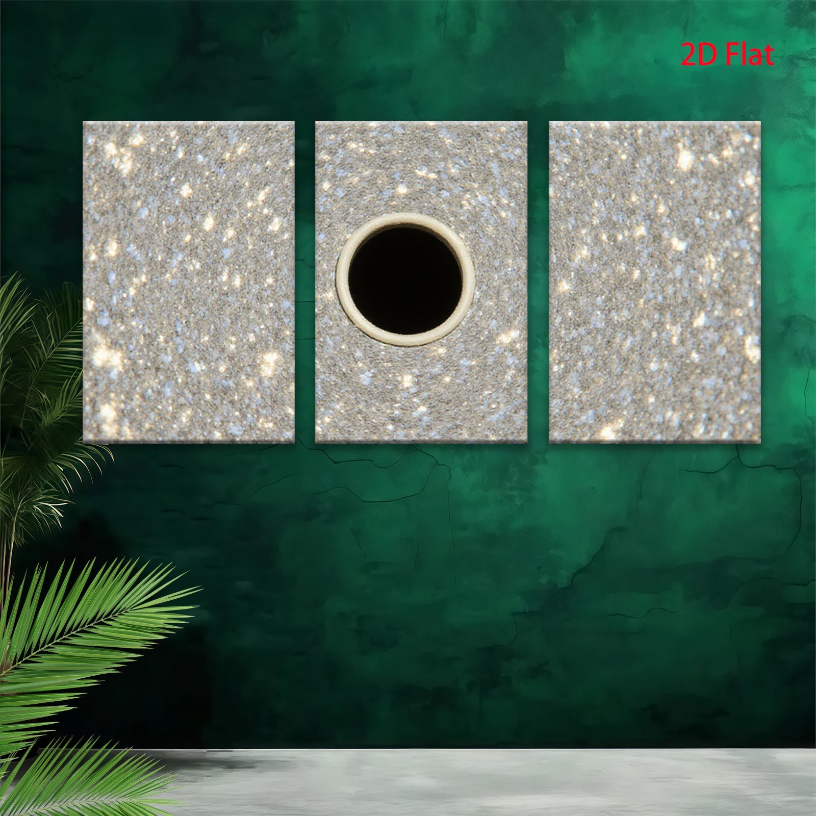 2D flat 1pc abstract dark void cosmic texture modern wall art canvas prints bedroom living room decor farmhouse style trending now gallery wrapped