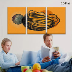 2D flat 1pc abstract flowing lines modern wall art canvas prints living room bedroom decor farmhouse style gallery wrapped timeless design trending now