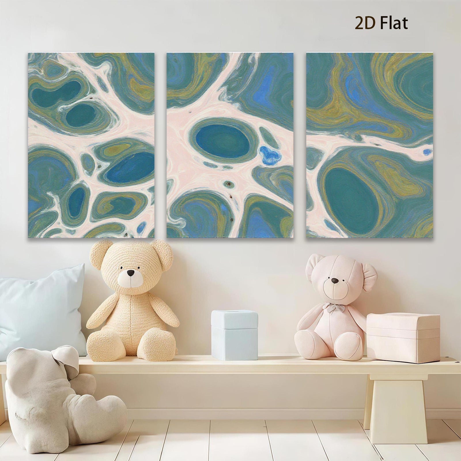 2D flat 1pc abstract fluid art modern wall decor for living room bedroom office gallery wrapped canvas prints farmhouse style botanical accent piece trending now timeless design