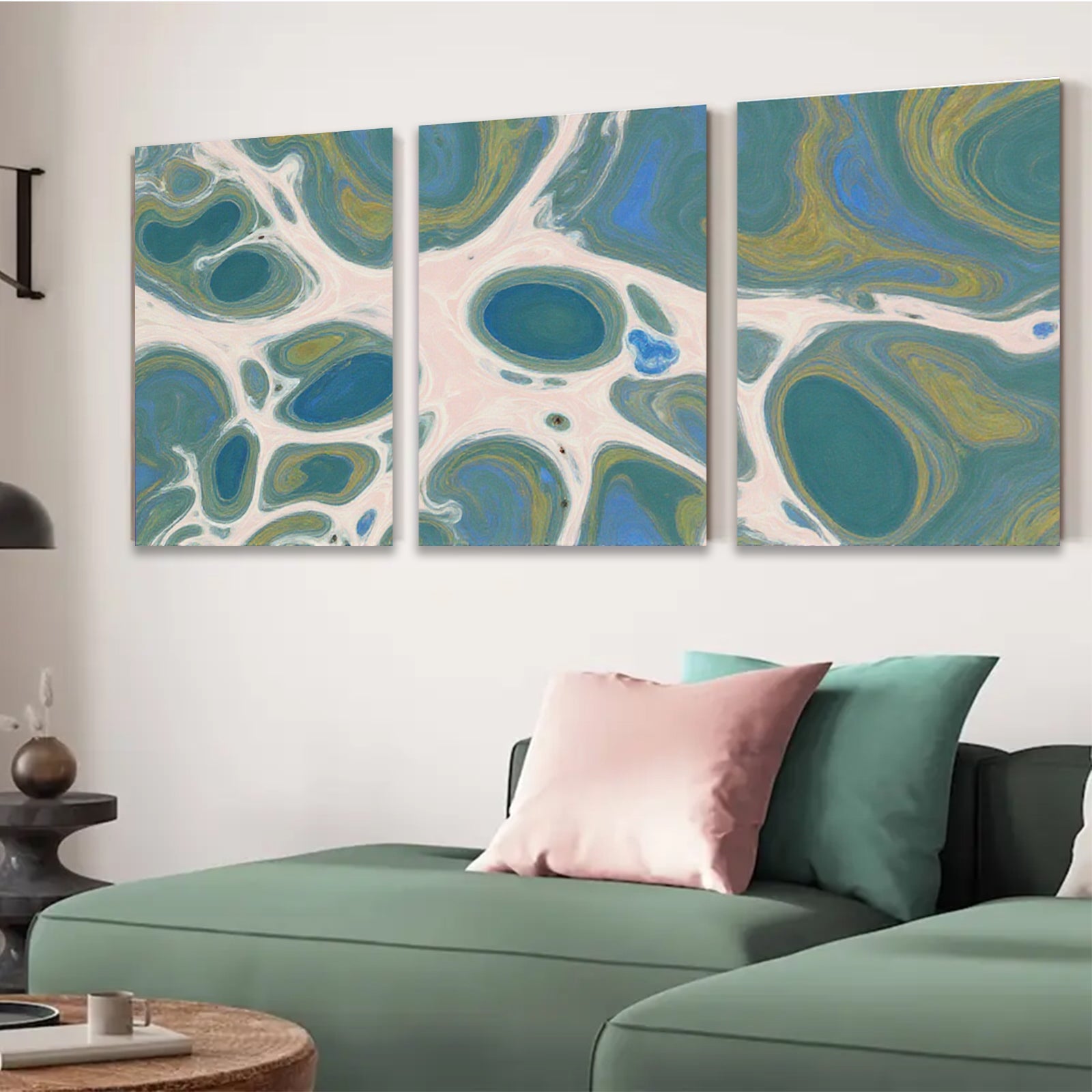 2D flat 1pc abstract fluid art modern wall decor for living room bedroom office gallery wrapped canvas prints farmhouse style botanical accent piece trending now timeless design