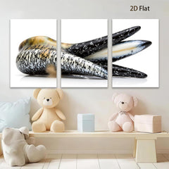 2D flat 1pc abstract fluid art swirling colors modern wall decor living room bedroom office gallery wrapped canvas farmhouse style