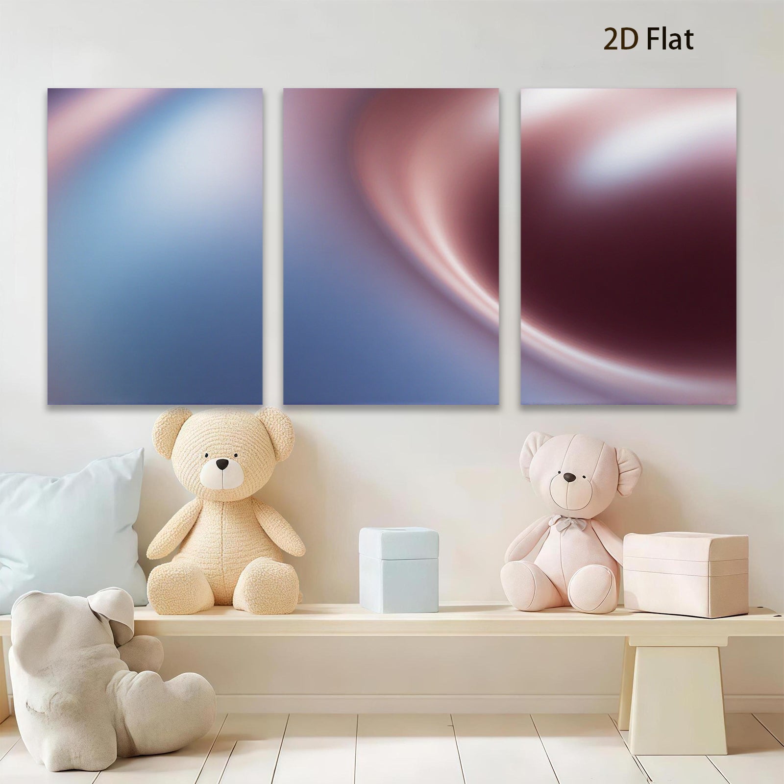 2D flat 1pc abstract fluid swirl modern wall art canvas prints for living room bedroom home decor farmhouse style gallery wrapped ready to hang