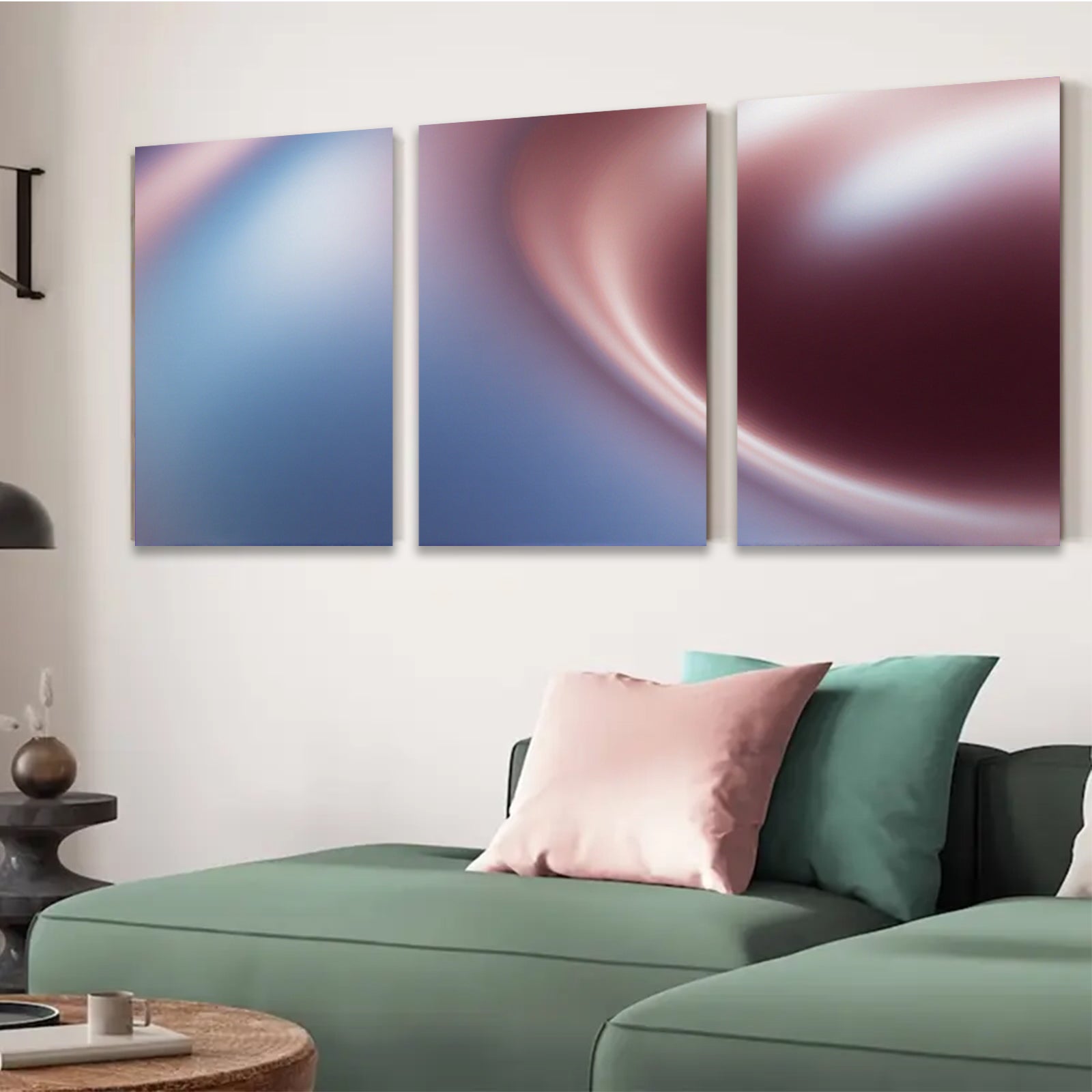 2D flat 1pc abstract fluid swirl modern wall art canvas prints for living room bedroom home decor farmhouse style gallery wrapped ready to hang